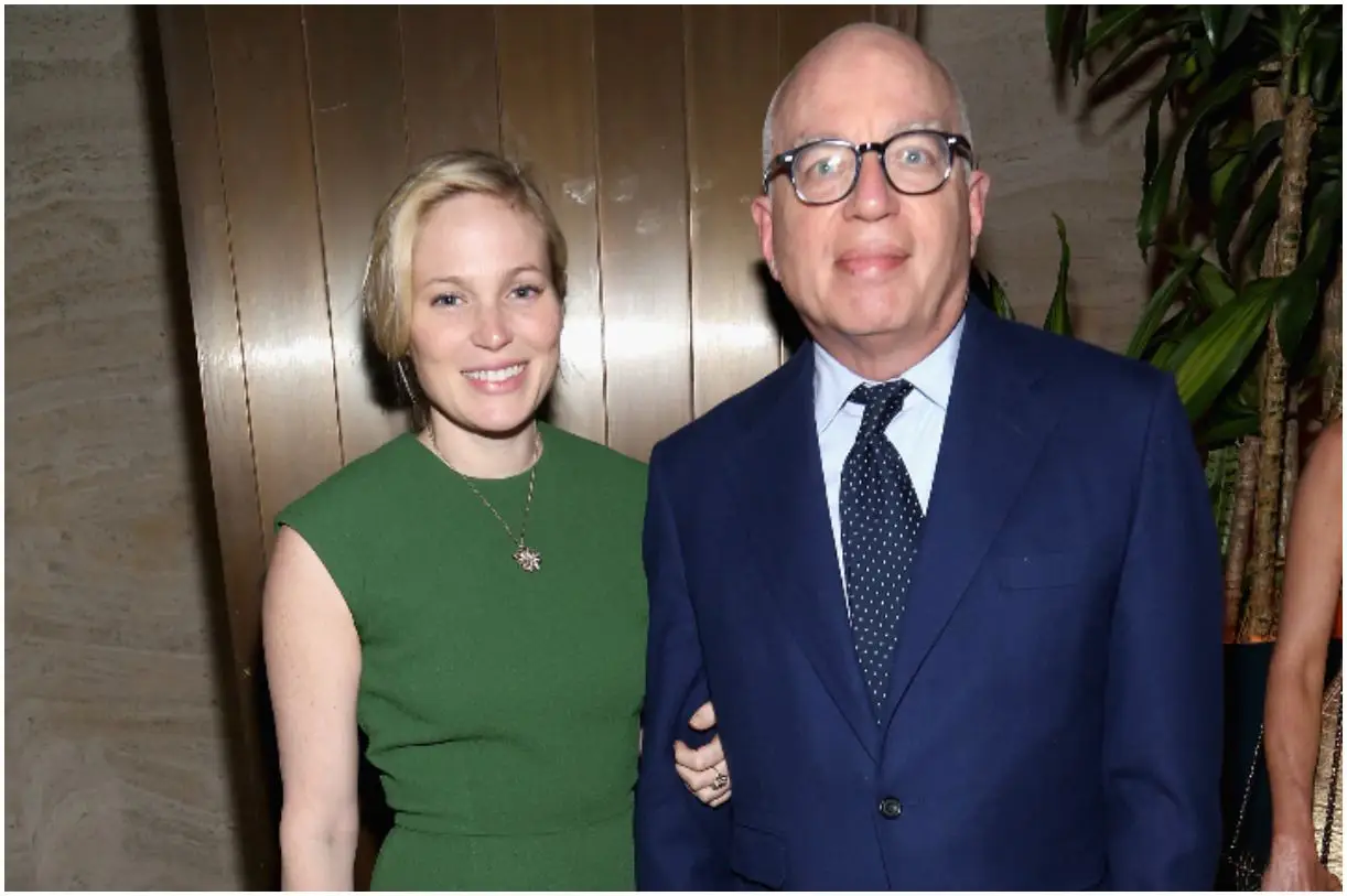 Michael Wolff and his girlfriend Victoria Floethe