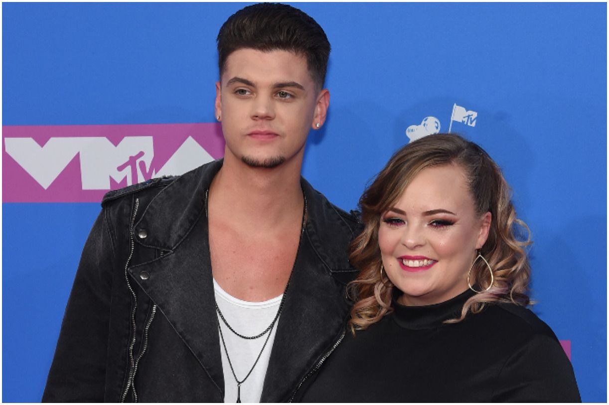 Catelynn Lowell e o seu marido Tyler Baltierra