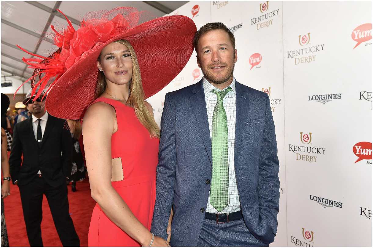Bode Miller and his wife Morgan Beck