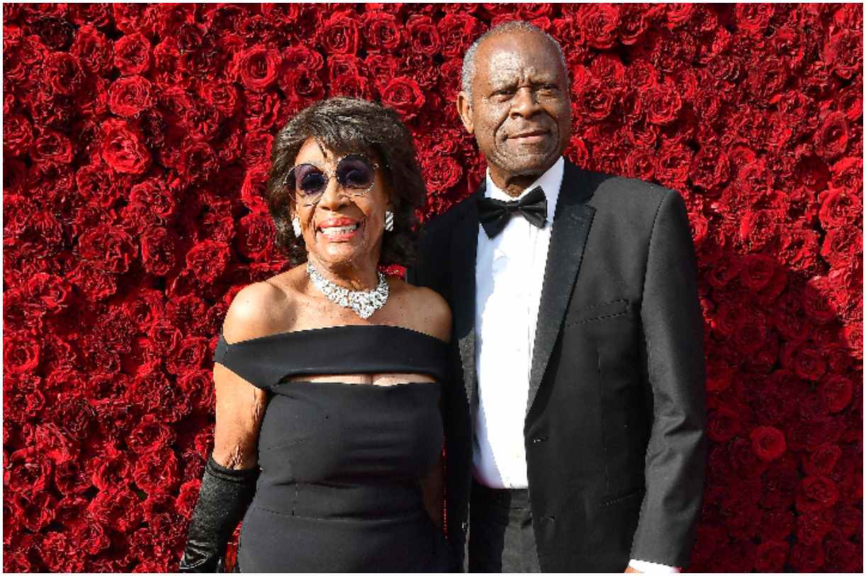 Maxine Waters and her husband Sid Williams