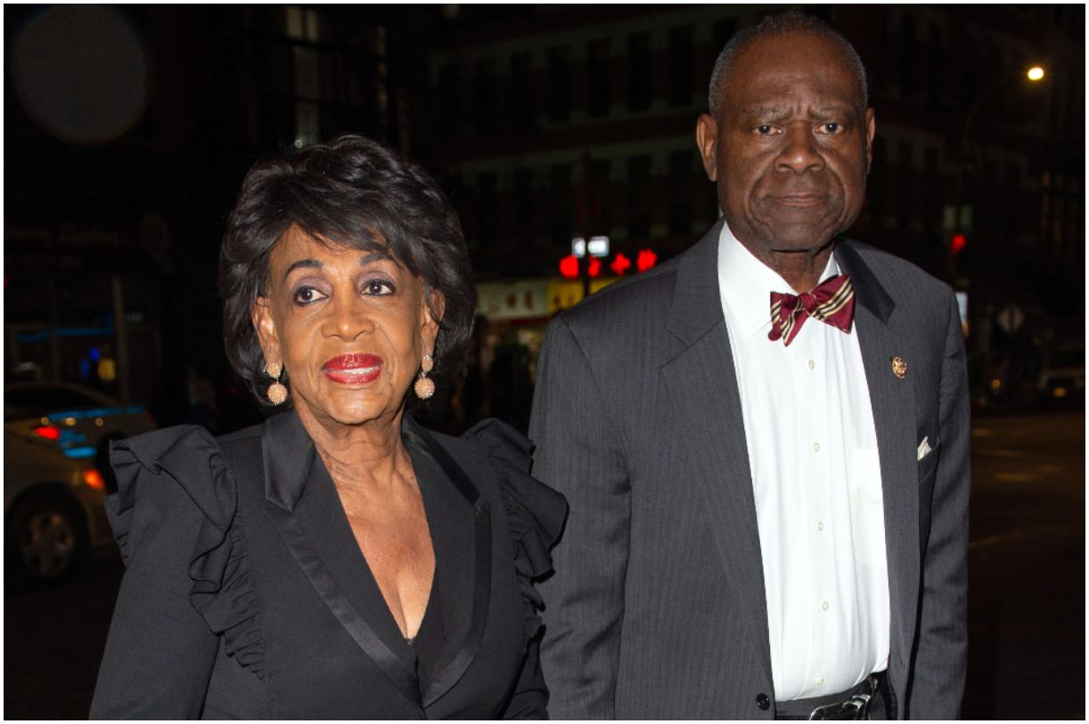 Sid Williams and his wife Maxine Waters
