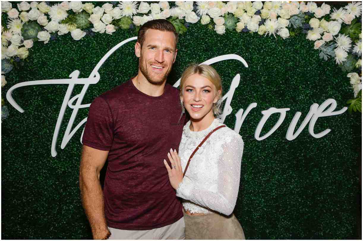 Brooks Laich and his wife Julianne Hough