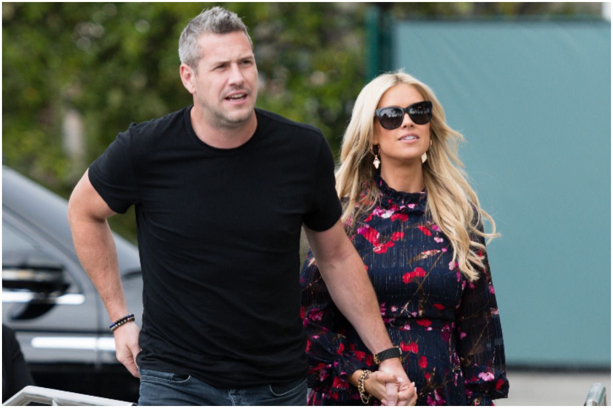 Christina Anstead with her husband Ant Anstead