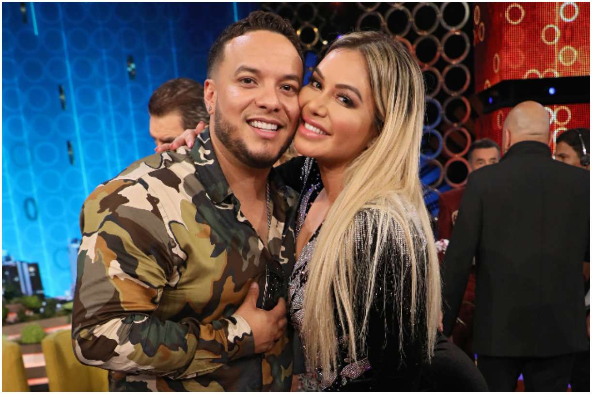 Chiquis Rivera con su esposo Lorenzo Méndez