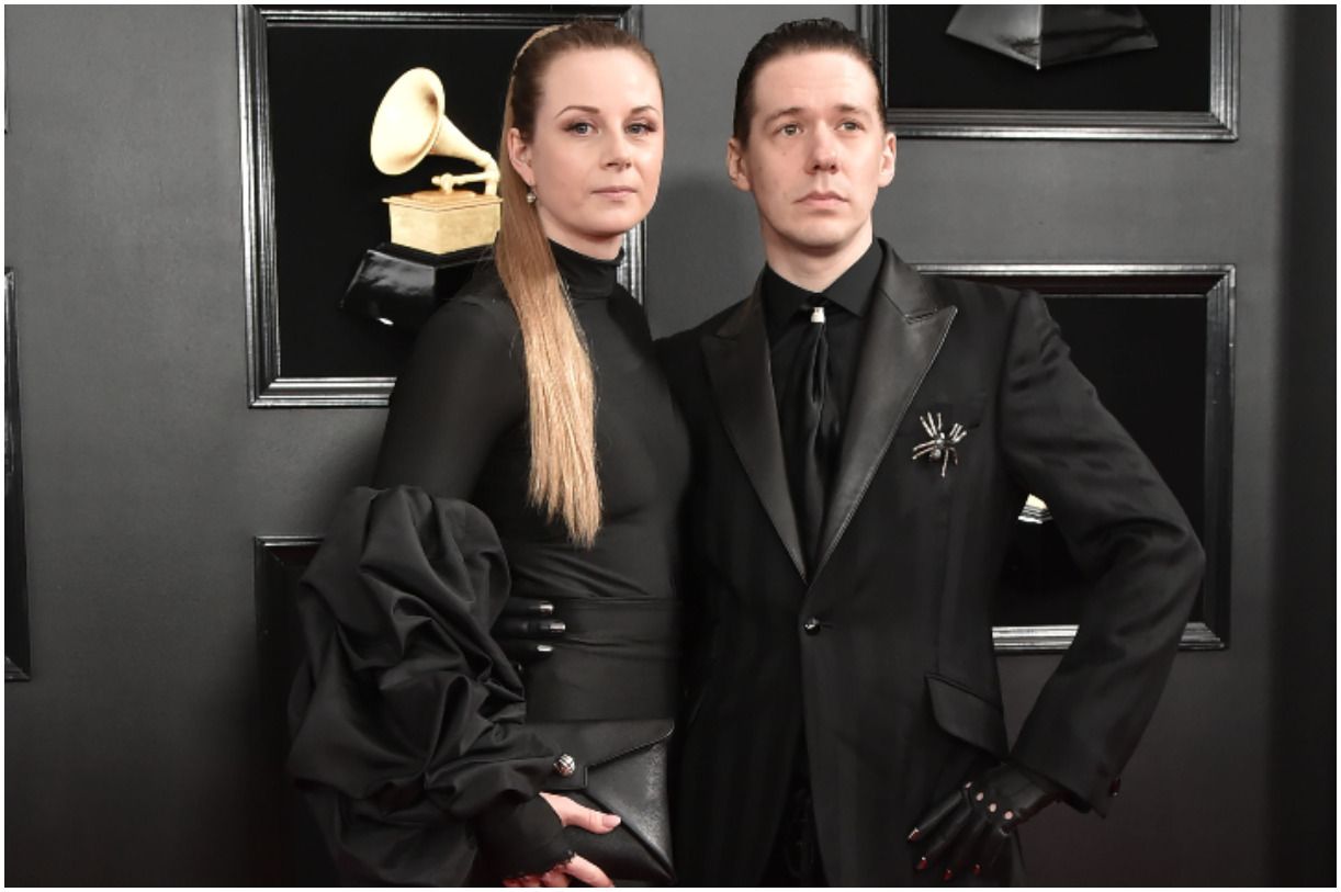 Tobias Forge With His Wife Boel Forge 