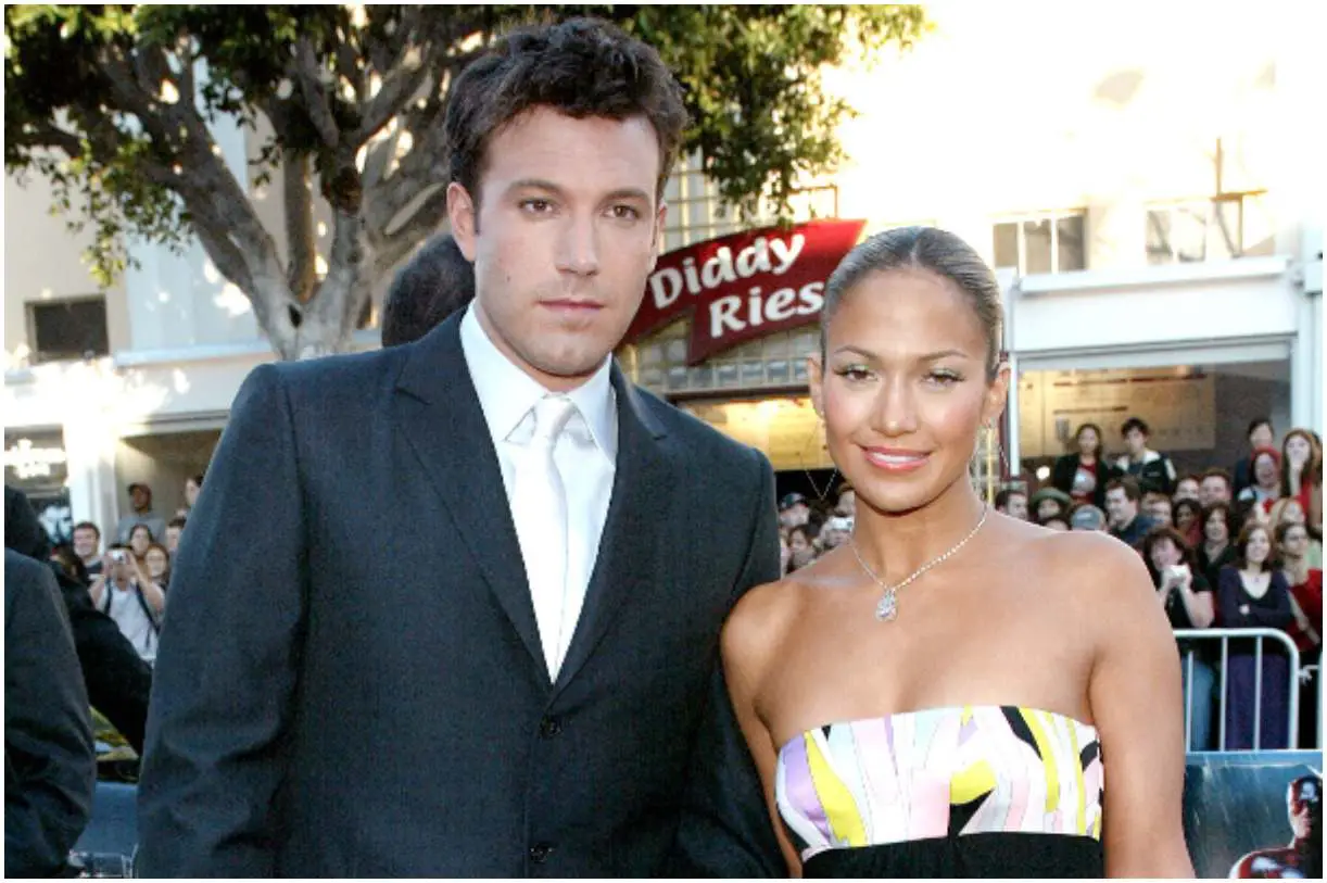 Ben Affleck and his girlfriend Jennifer Lopez