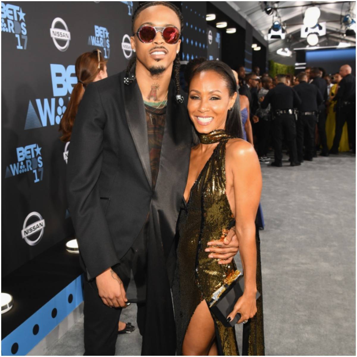 August Alsina and Jada Pinkett Smith