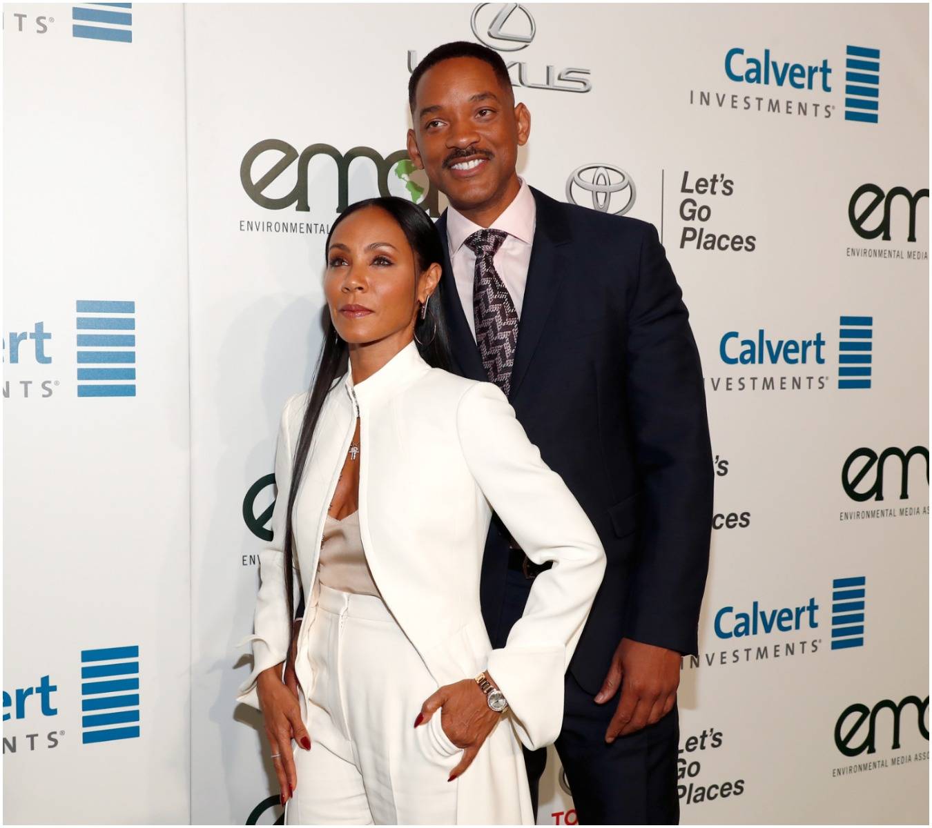 Jada Pinkett Smith and her husband Will Smith