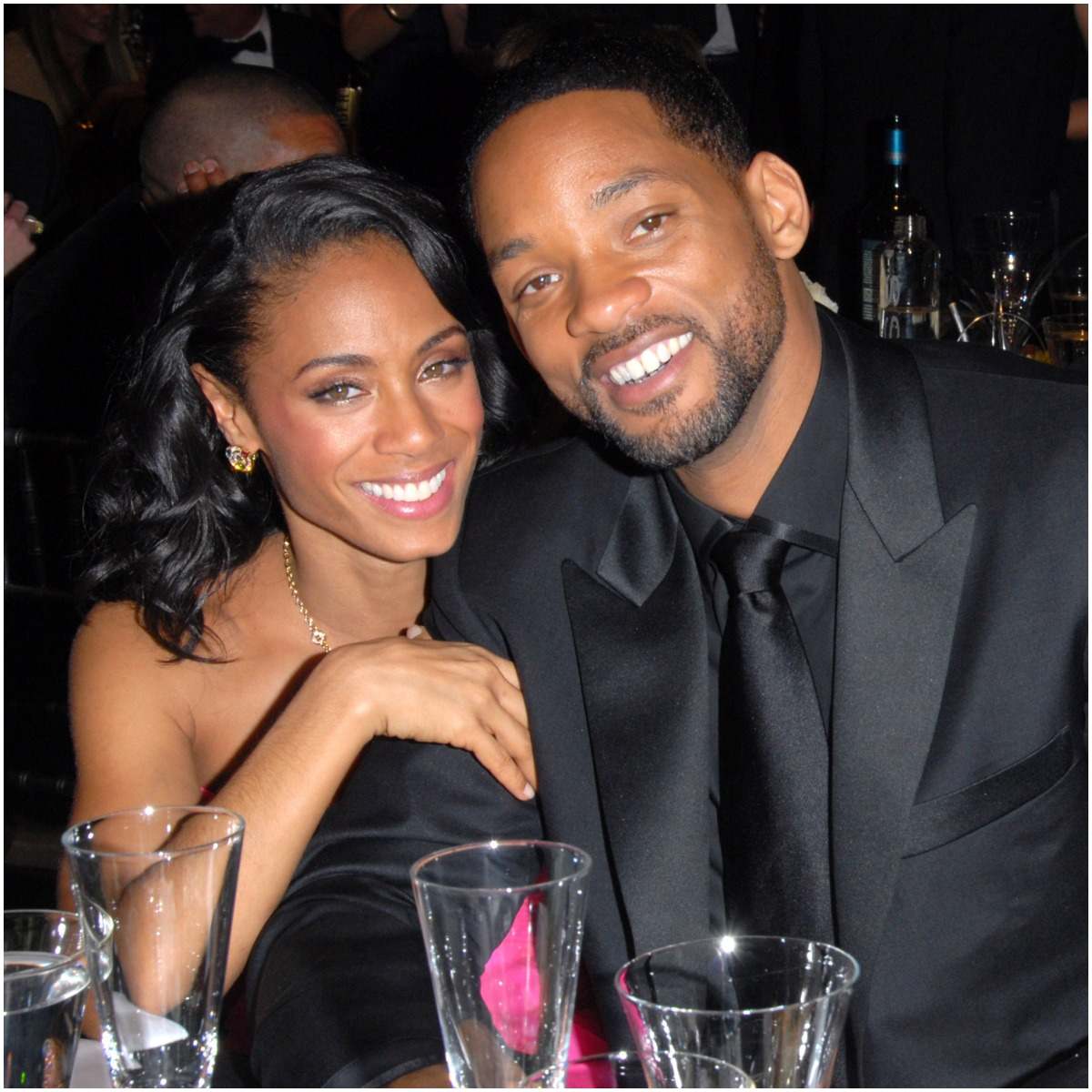 Will Smith with his wife Jada Pinkett Smith