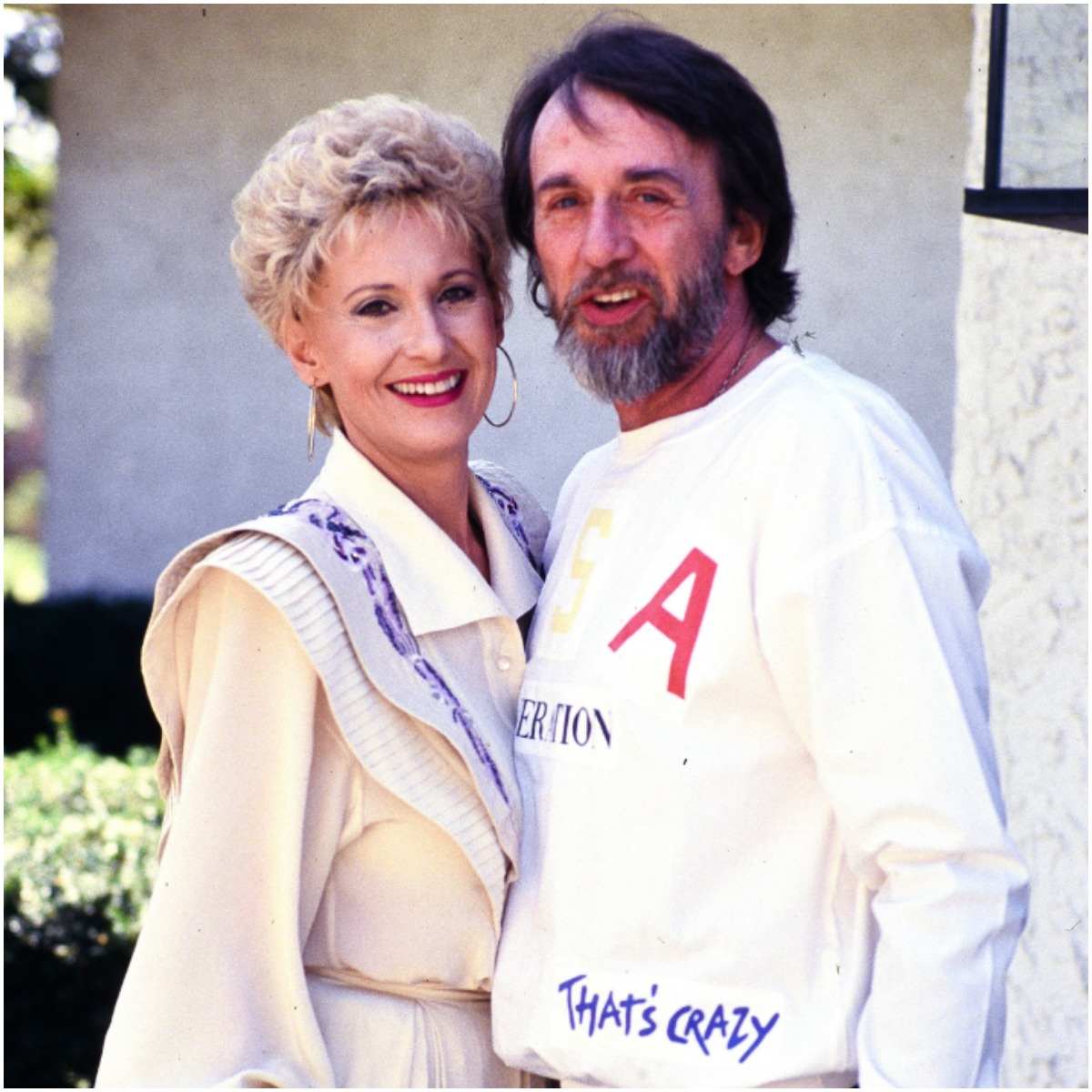 Tammy Wynette with her husband George Richey