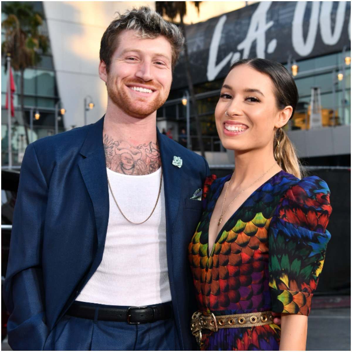 Scotty Sire with his girlfriend Kristen McAtee