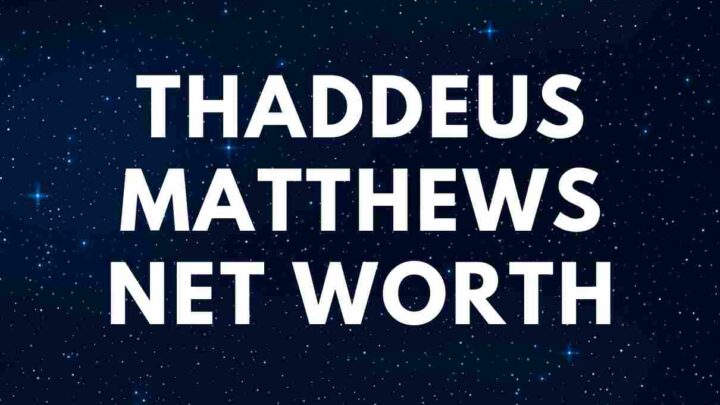 Thaddeus Matthews - Net Worth, Wife, Church, Biography