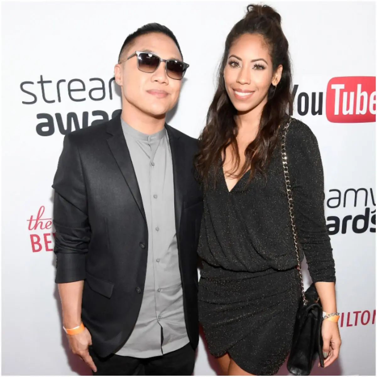 Timothy DeLaGhetto with wife Chia Habte