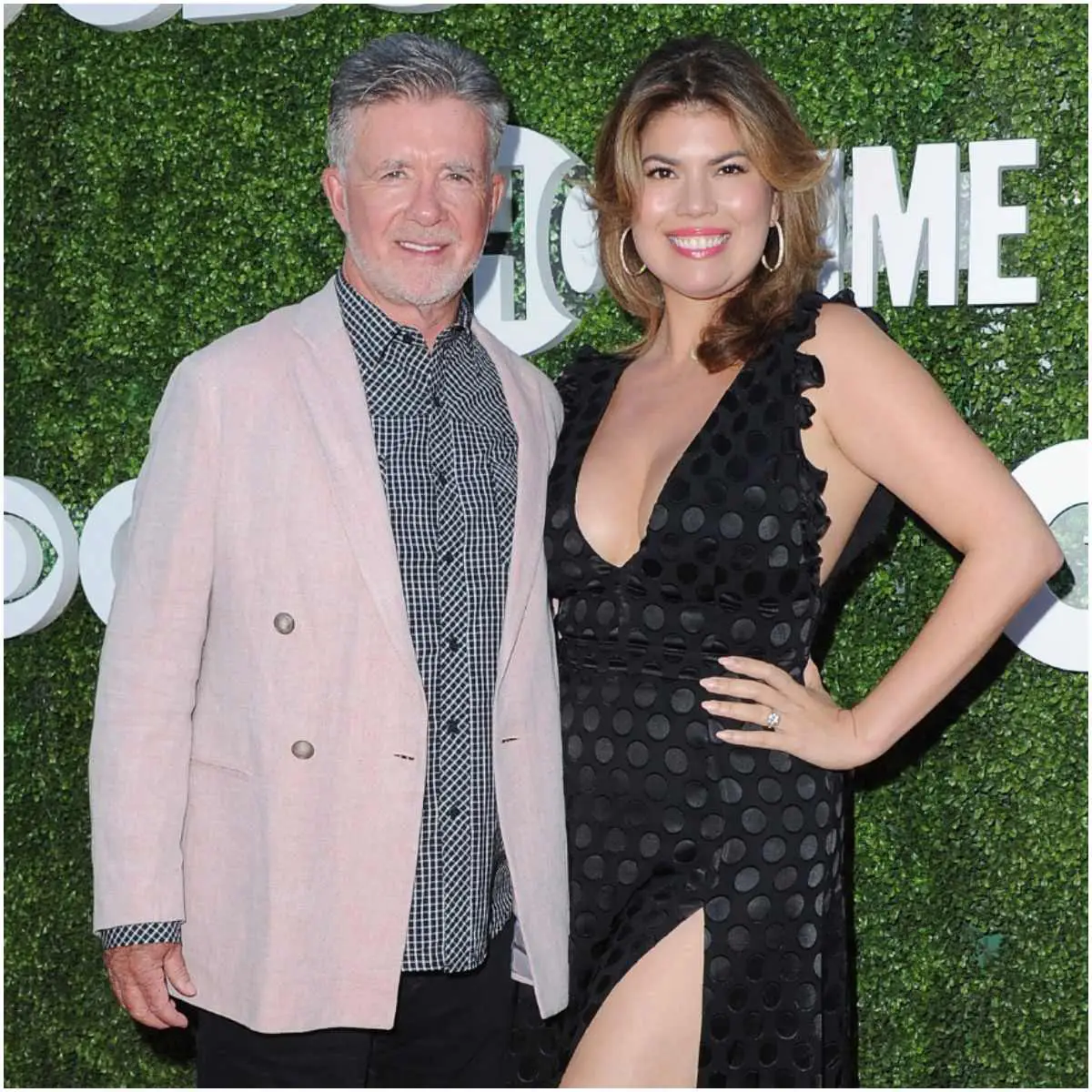Alan Thicke and his wife Tanya Thicke