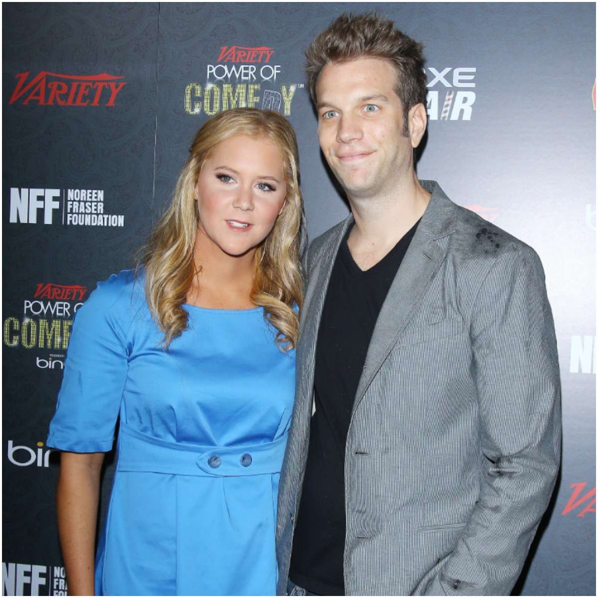 Anthony Jeselnik and his girlfriend Amy Schumer