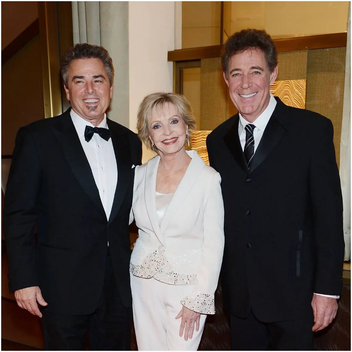 Barry Williams and Florence Henderson