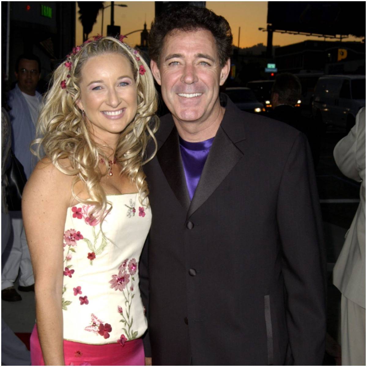 Barry Williams with his wife Eila Mary Matt