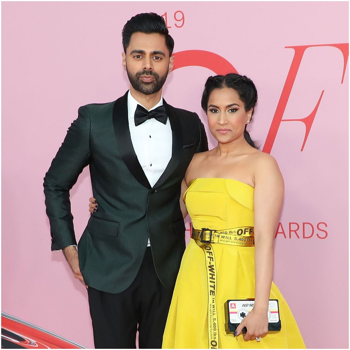 Hasan Minhaj with his wife Beena Patel