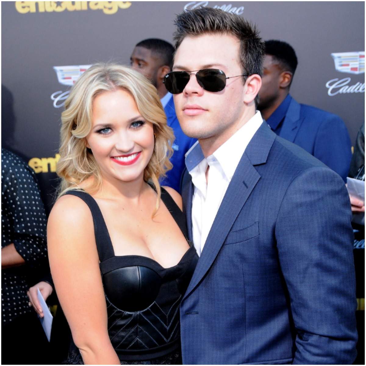 Jimmy Tatro and his girlfriend Emily Osment