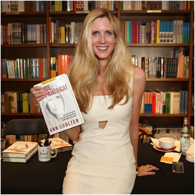 Ann Coulter Net Worth (Update) - Famous People Today