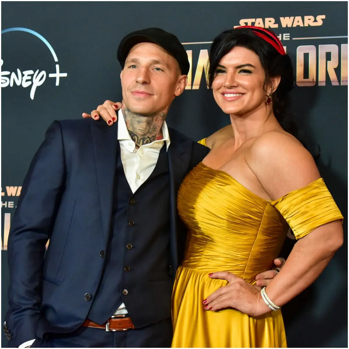 Gina Carano and her boyfriend Kevin Ross