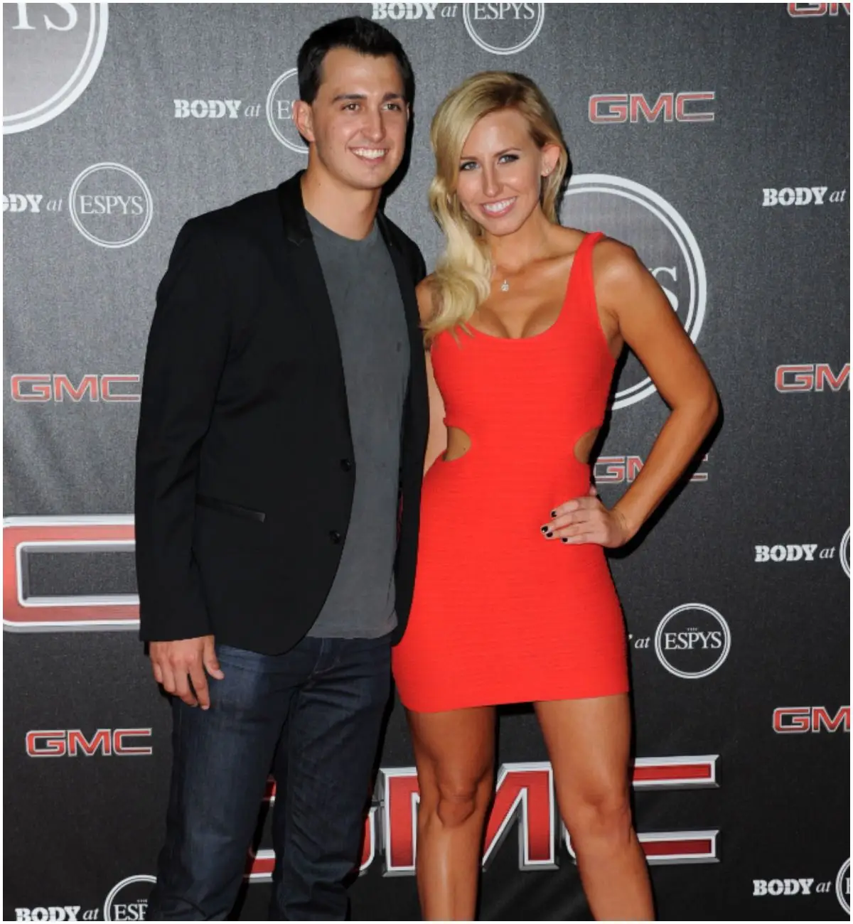 Graham Rahal and his wife Courtney Force