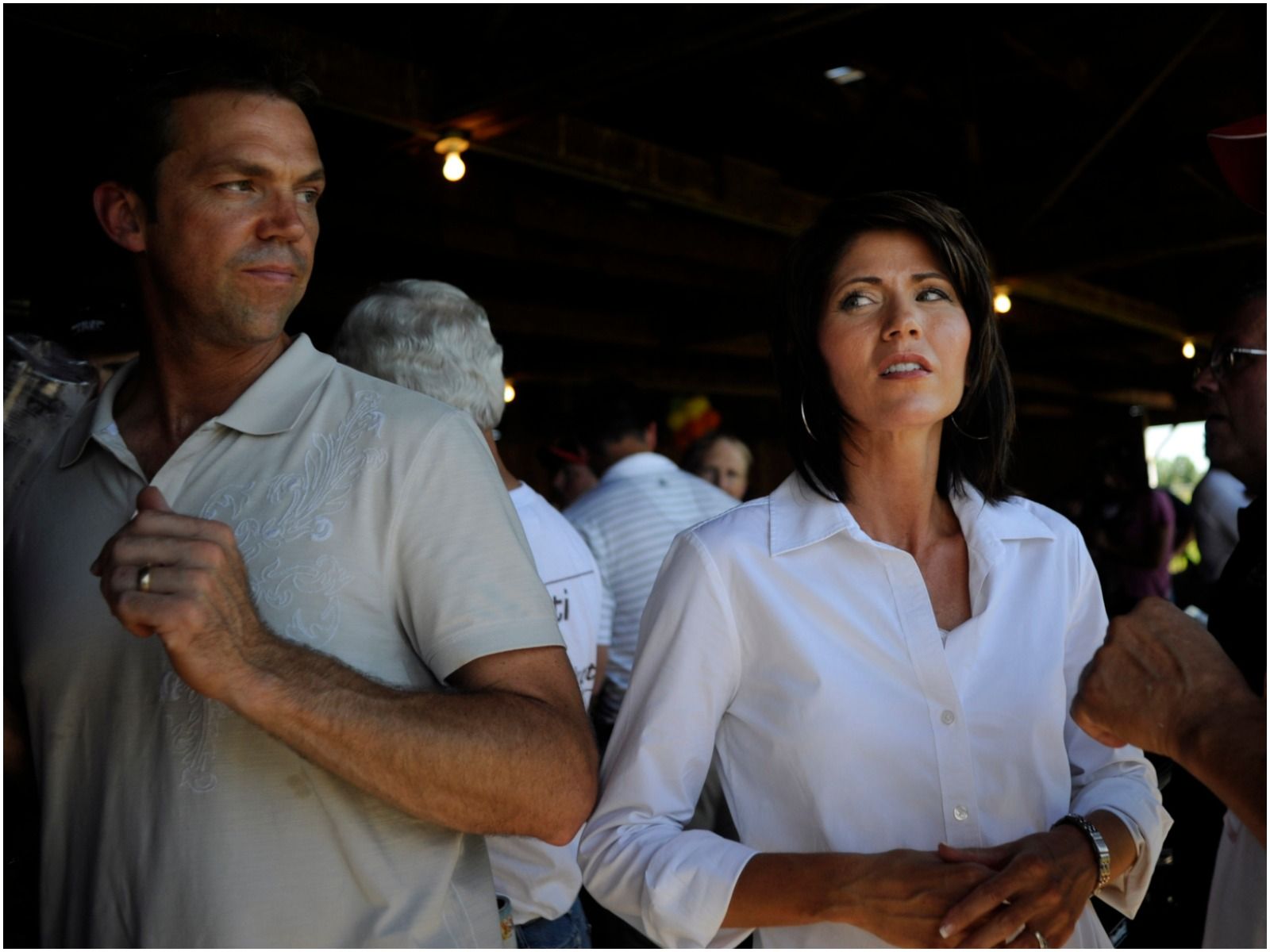 Kristi Noem and her husband Bryon