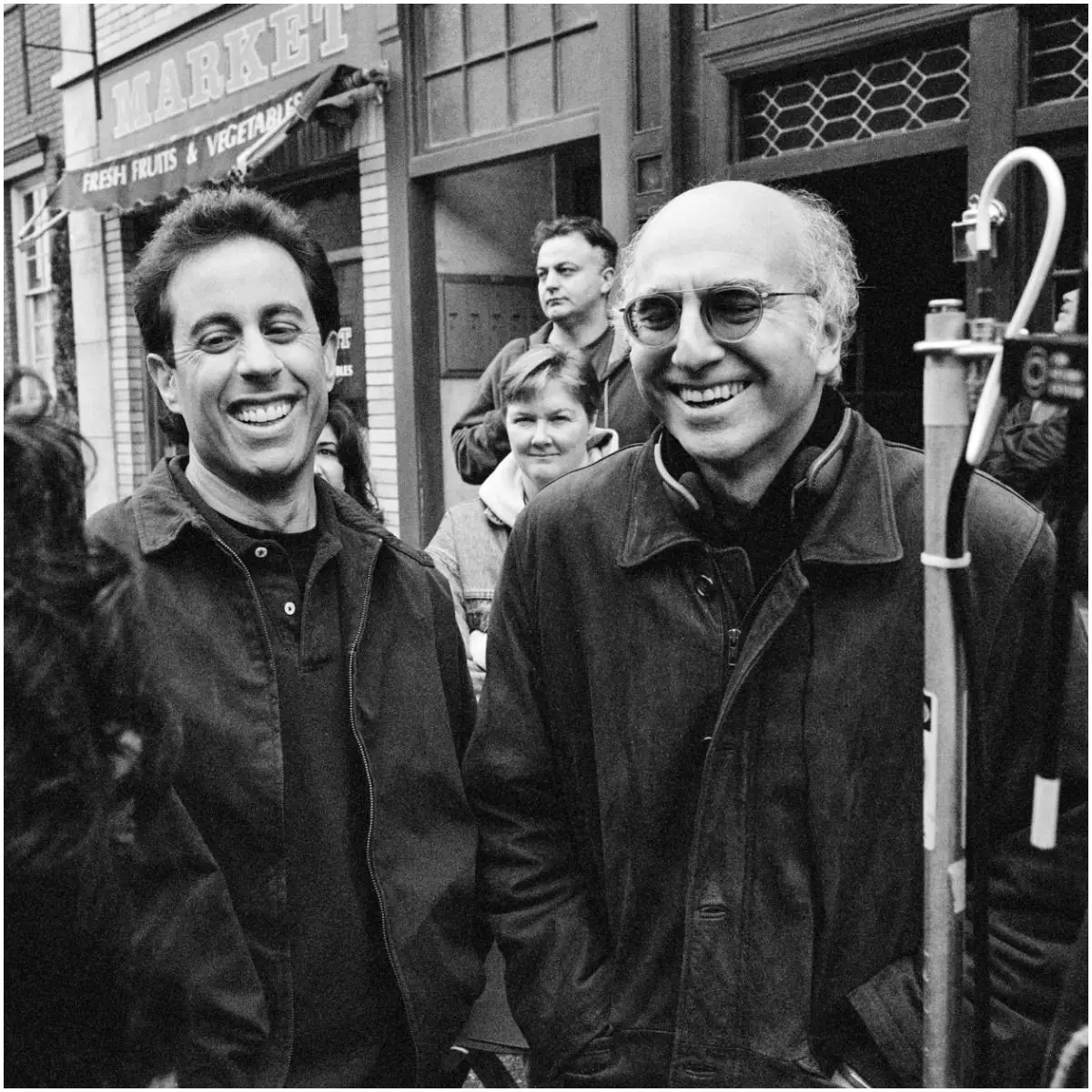 Larry David and Jerry Seinfeld