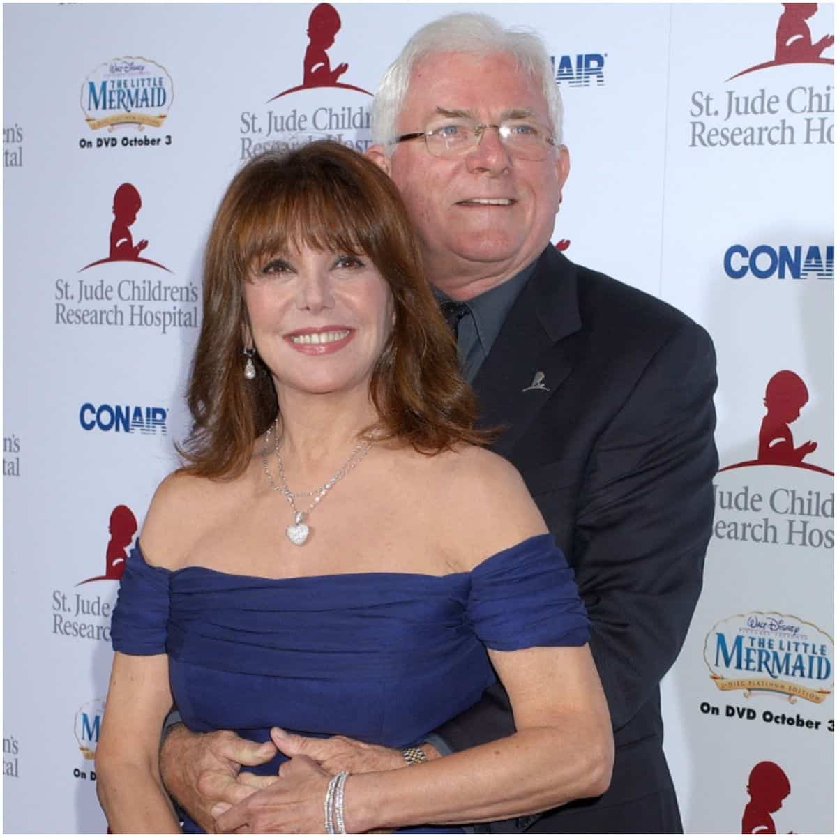 Phil Donahue and wife