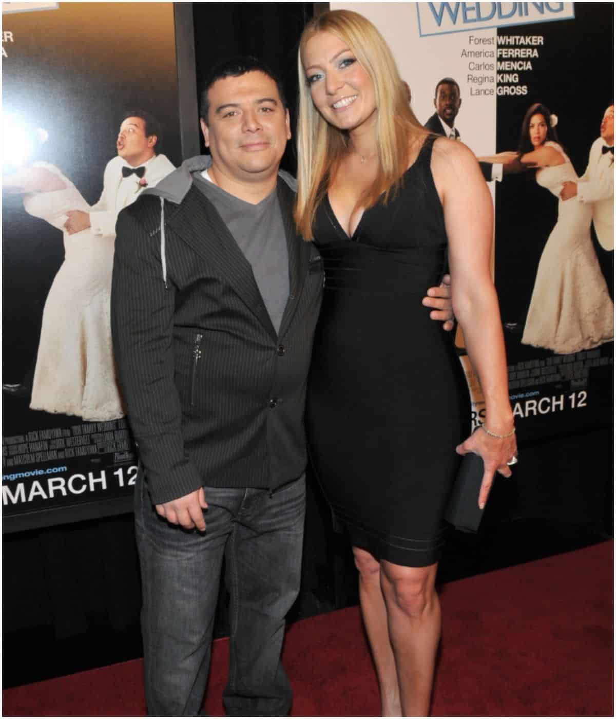 Carlos Mencia and wife Amy Mencia