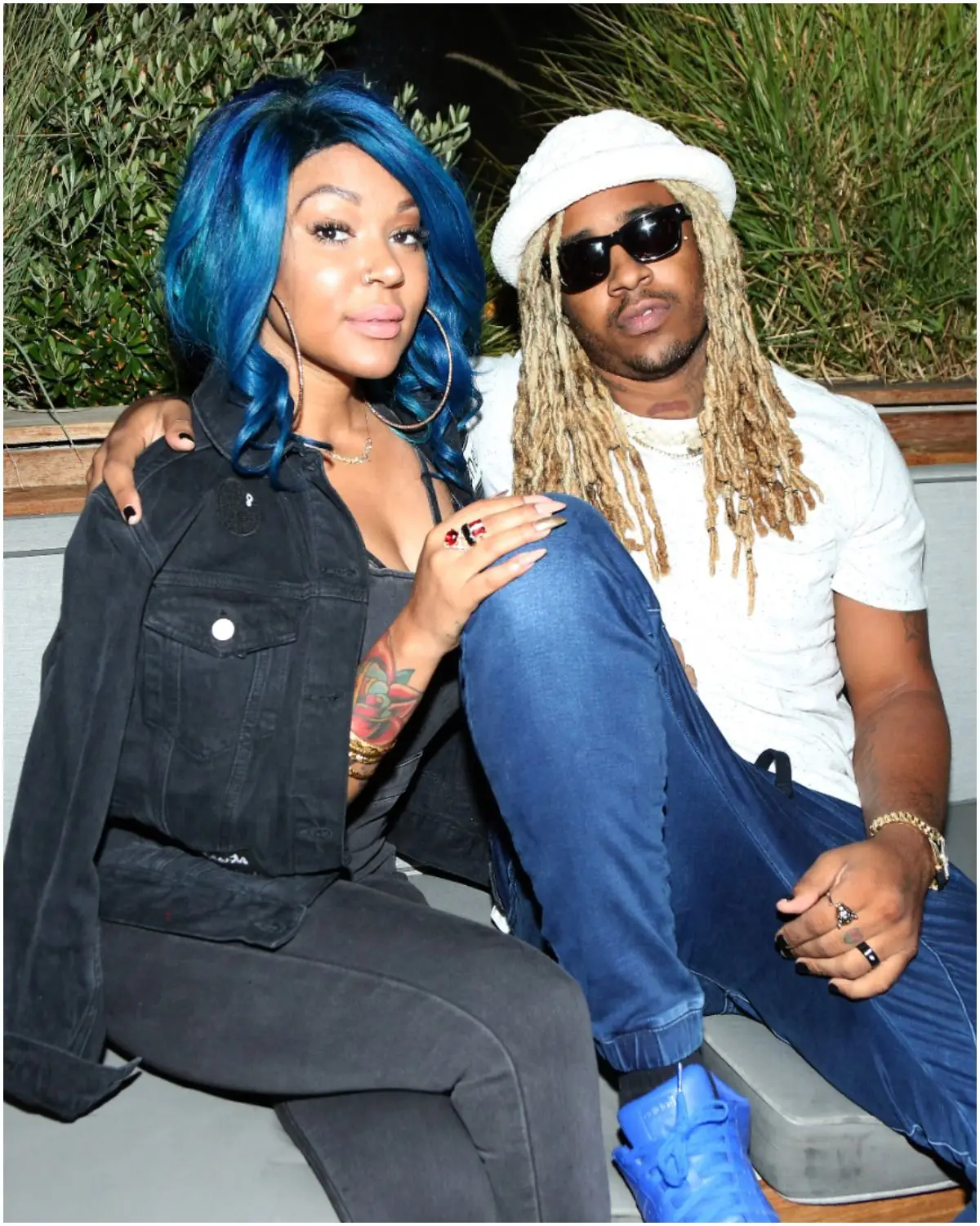 Lyrica Anderson and her husband A1 Bentley