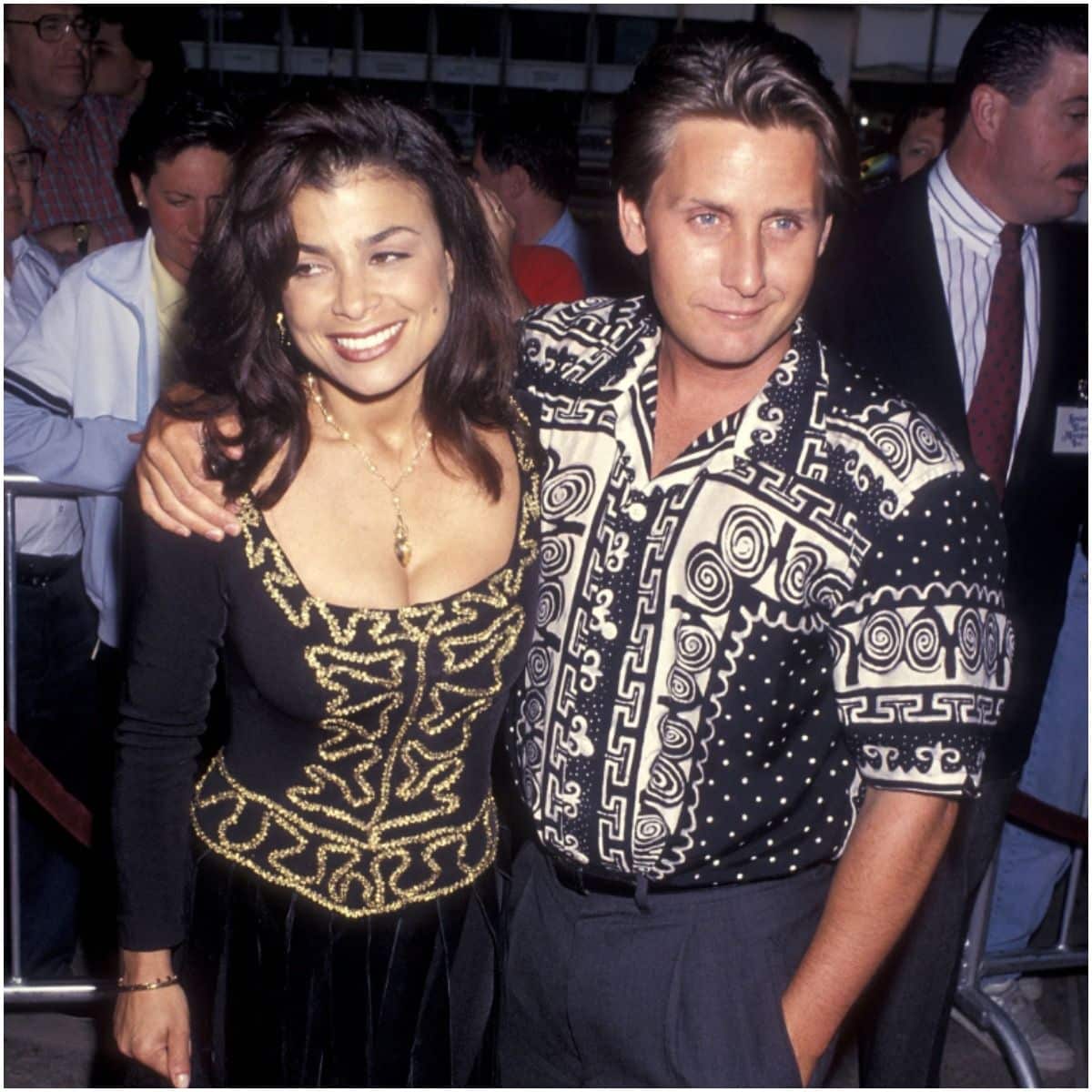 Paula Abdul and husband Emilio Estevez