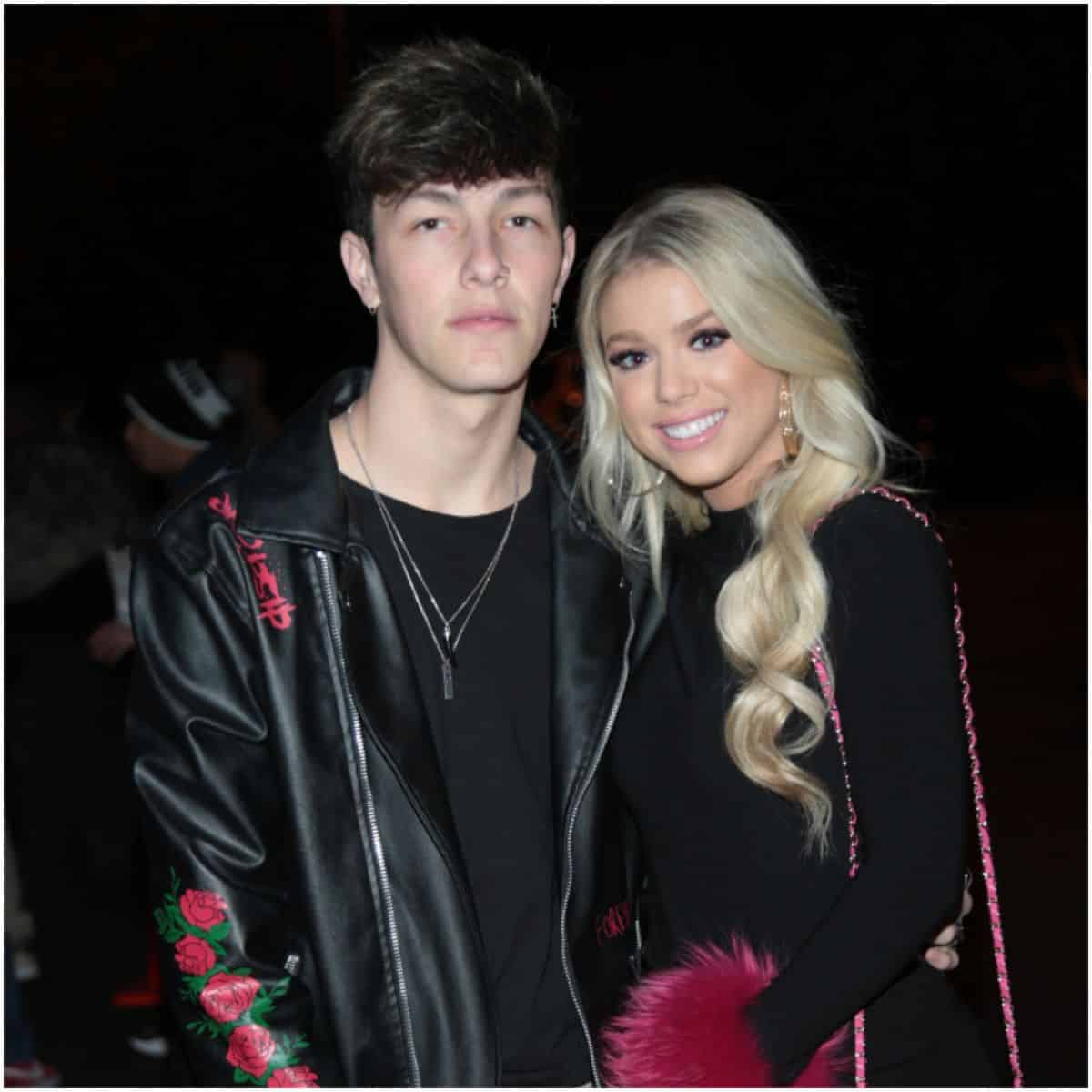 Tayler Holder with his girlfriend Kaylyn Slevin