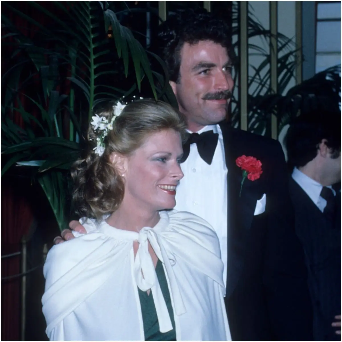 Tom Selleck and Jacqueline Ray