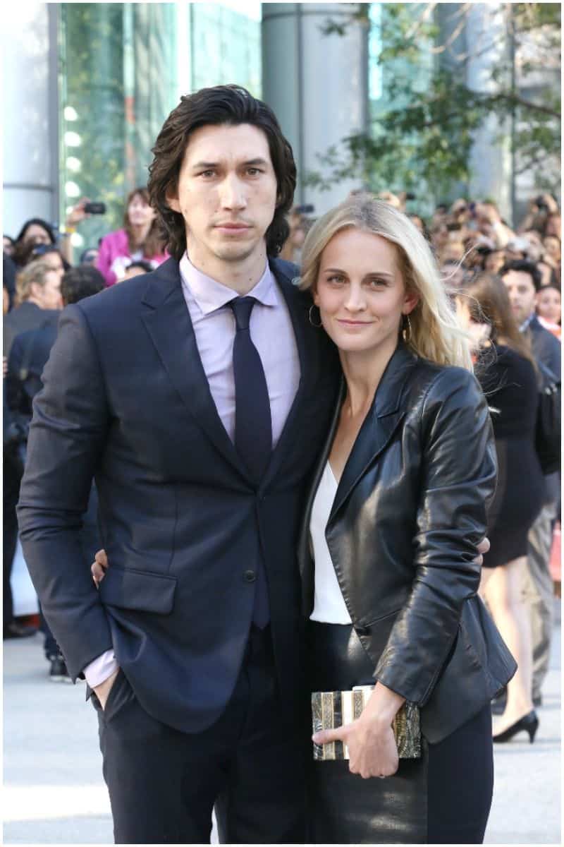Adam Driver and his wife Joanne Tucker