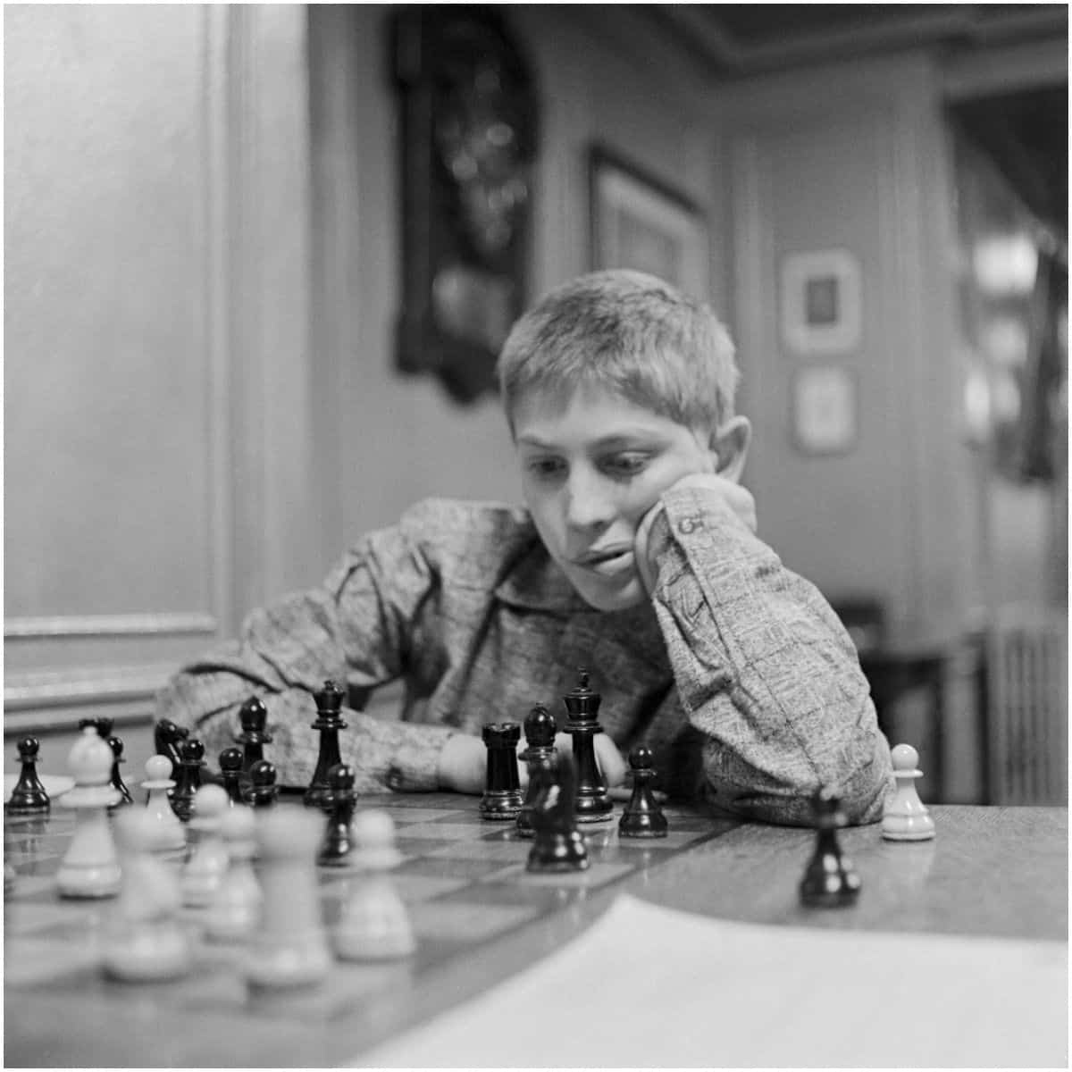 Bobby Fischer young