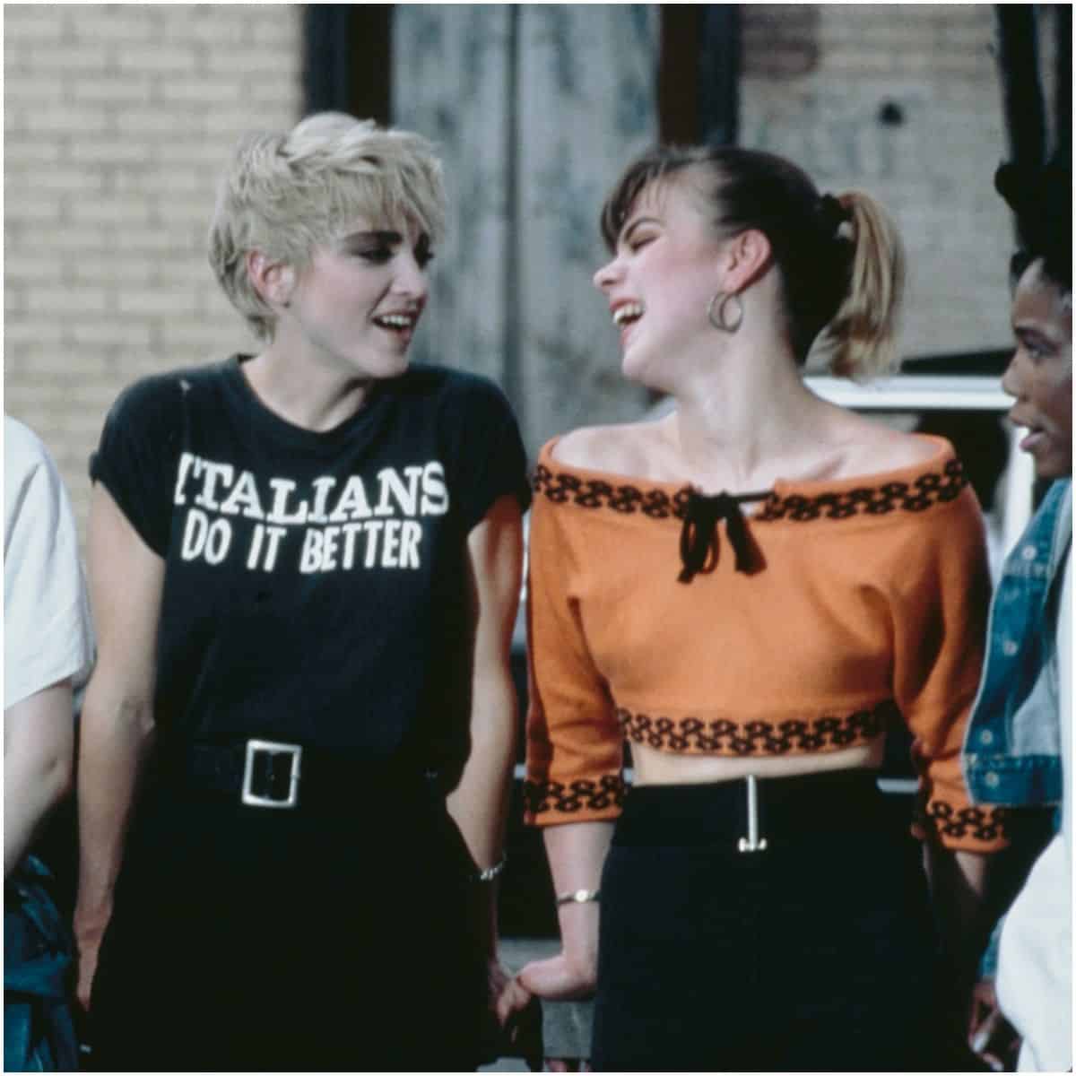 Debi Mazar with Madonna