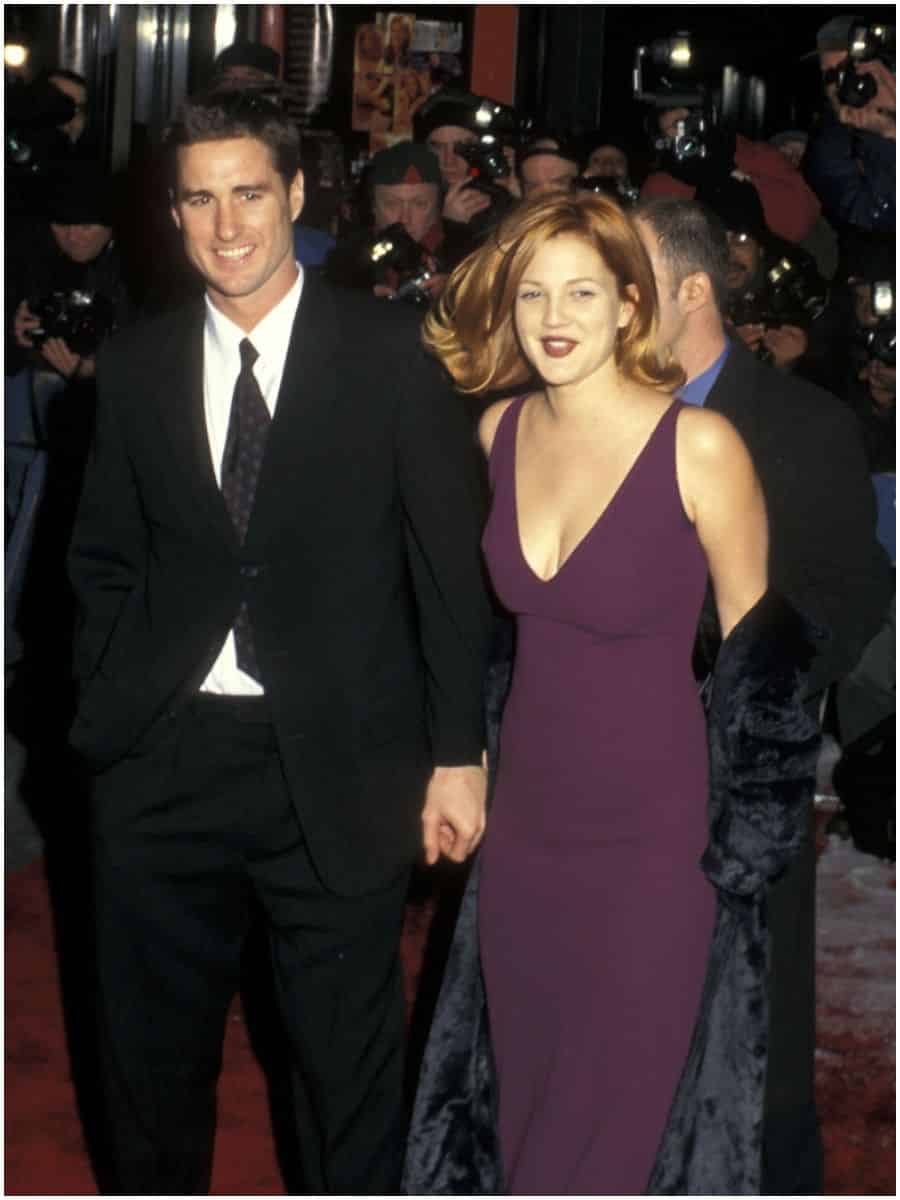 Luke Wilson with girlfriend Drew Barrymore