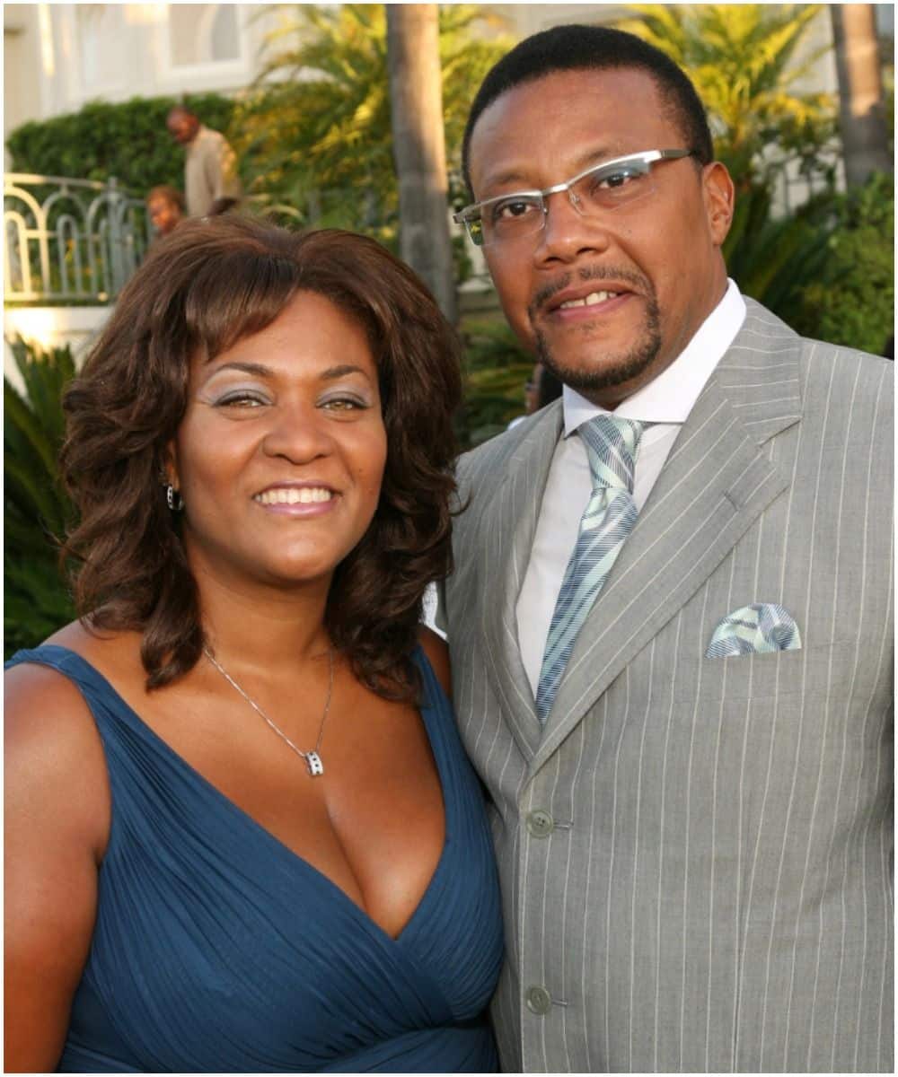 Judge Greg Mathis and wife Linda Reese