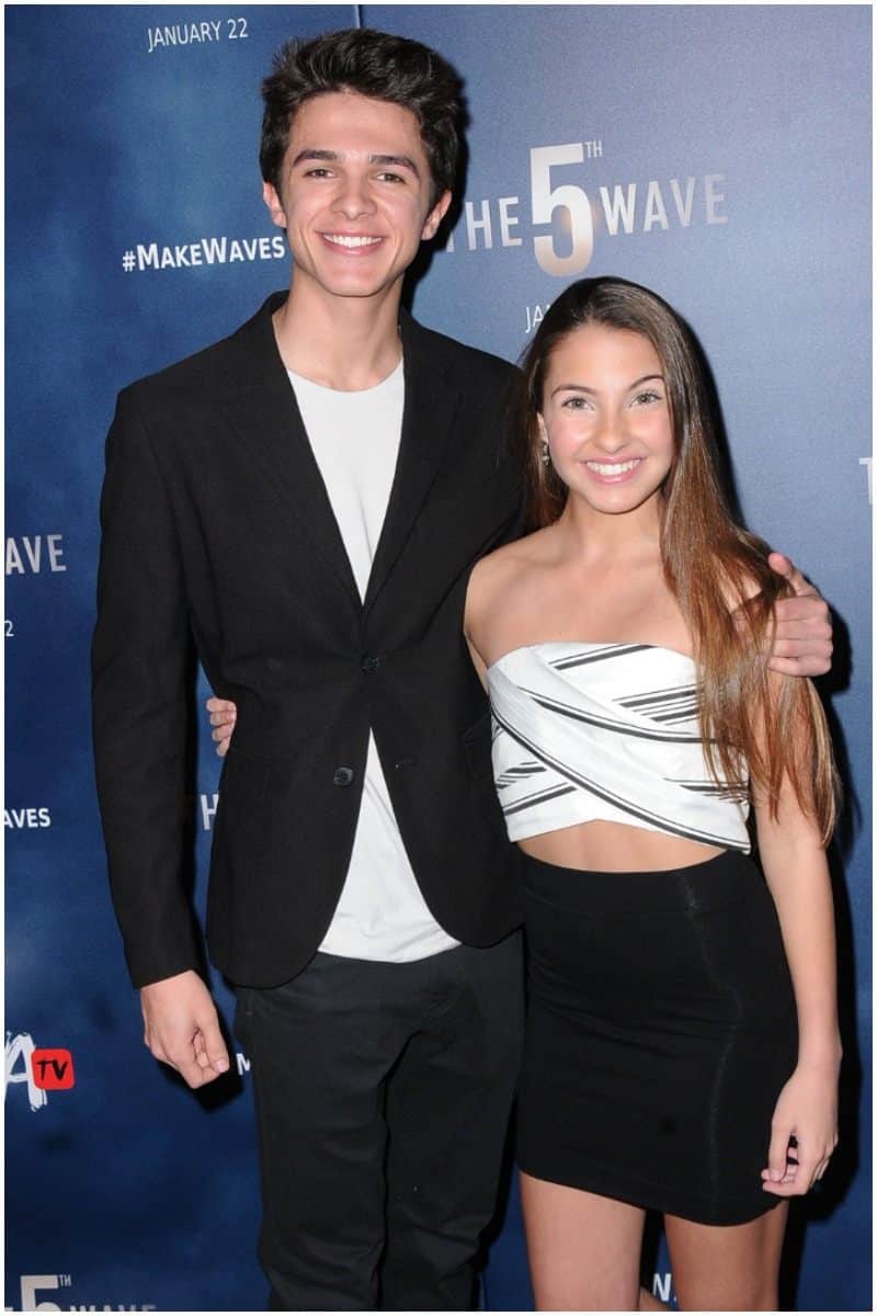 Lexi Rivera with brother Brent Rivera