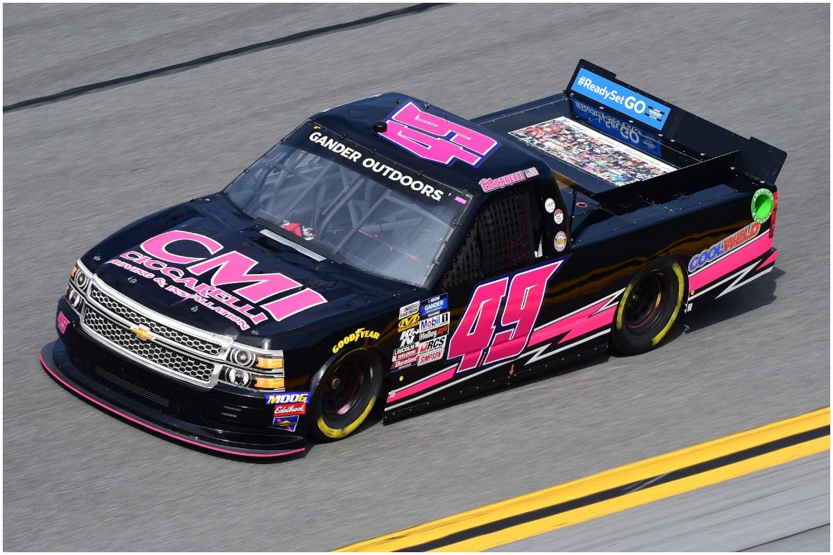 Ray Ciccarelli driving the No. 49 Chevrolet Silverado