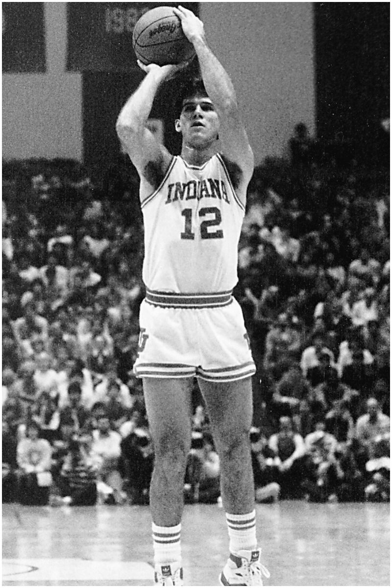 Steve Alford as a basketball player