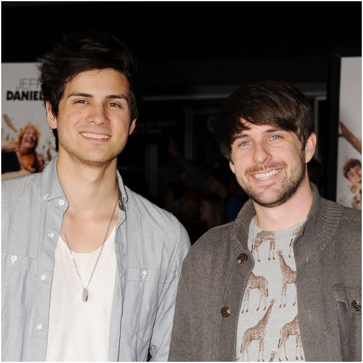 Ian Hecox with Smosh co-founder Anthony Padilla