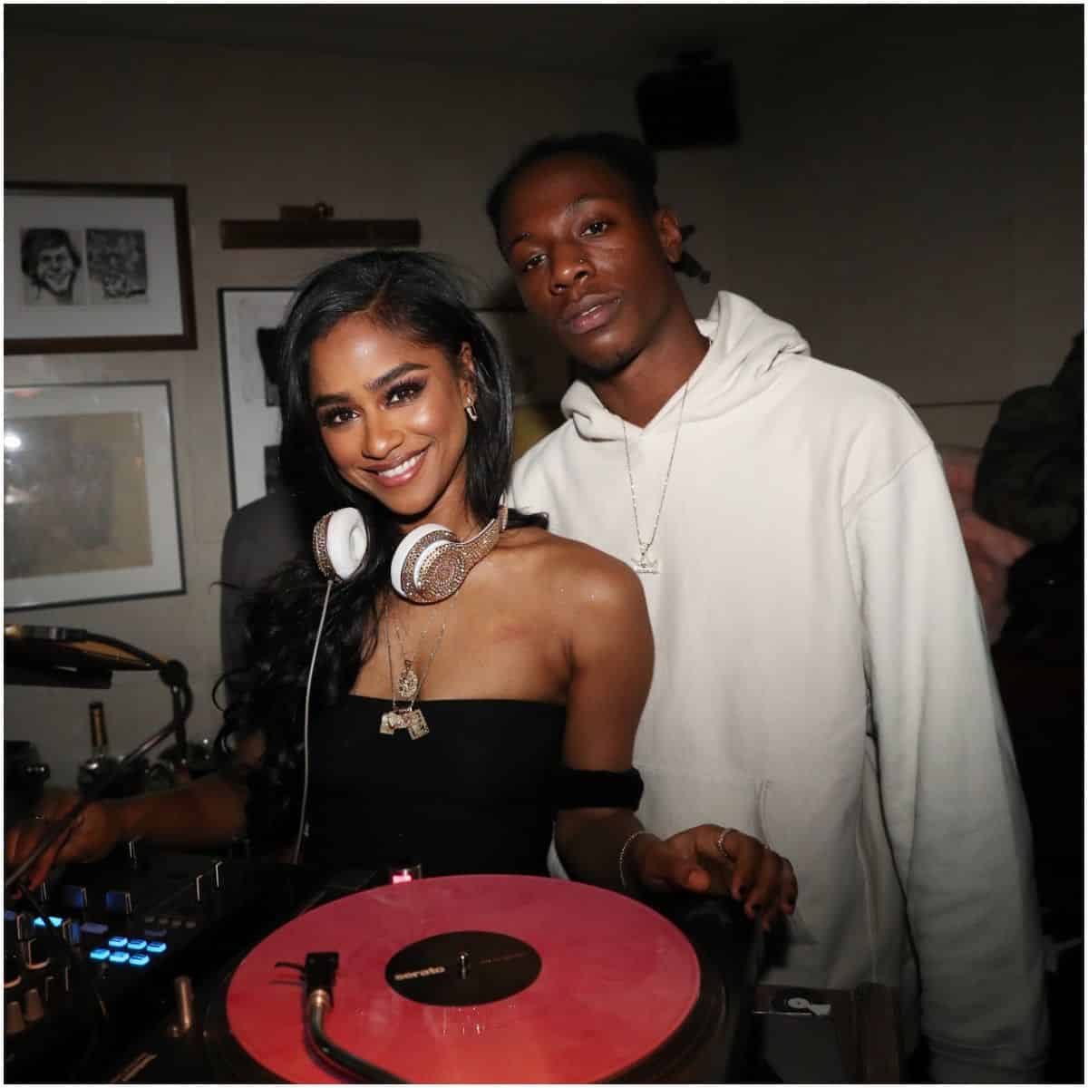 Joey Badass and girlfriend Vashtie Kola