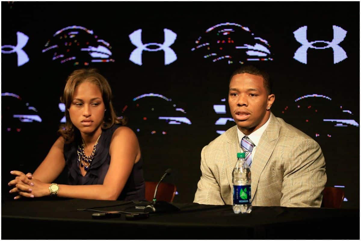 Ray Rice and wife Janay Palmer