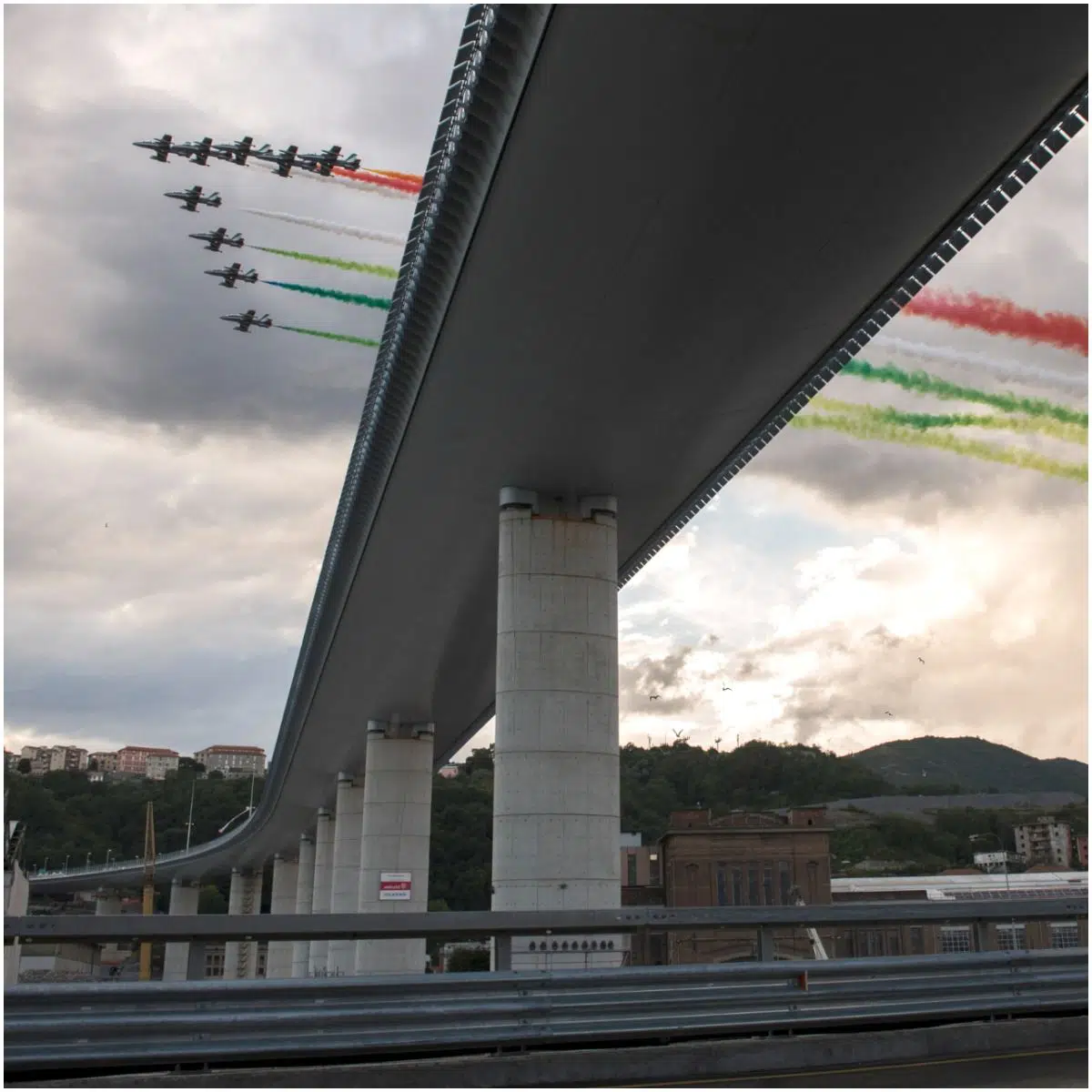 Genova San Giorgio Bridge 