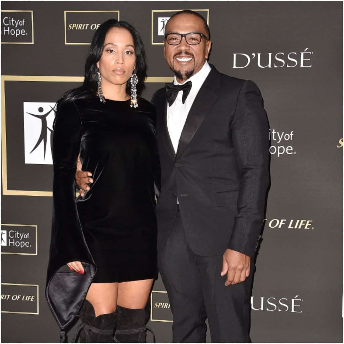 Monique Idlett and husband Timbaland