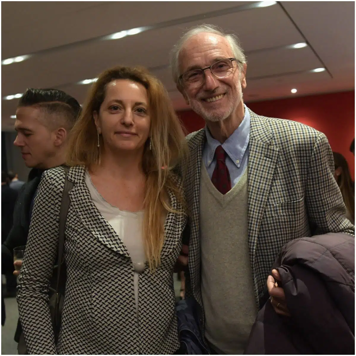 Renzo Piano and wife Emilia Rossato