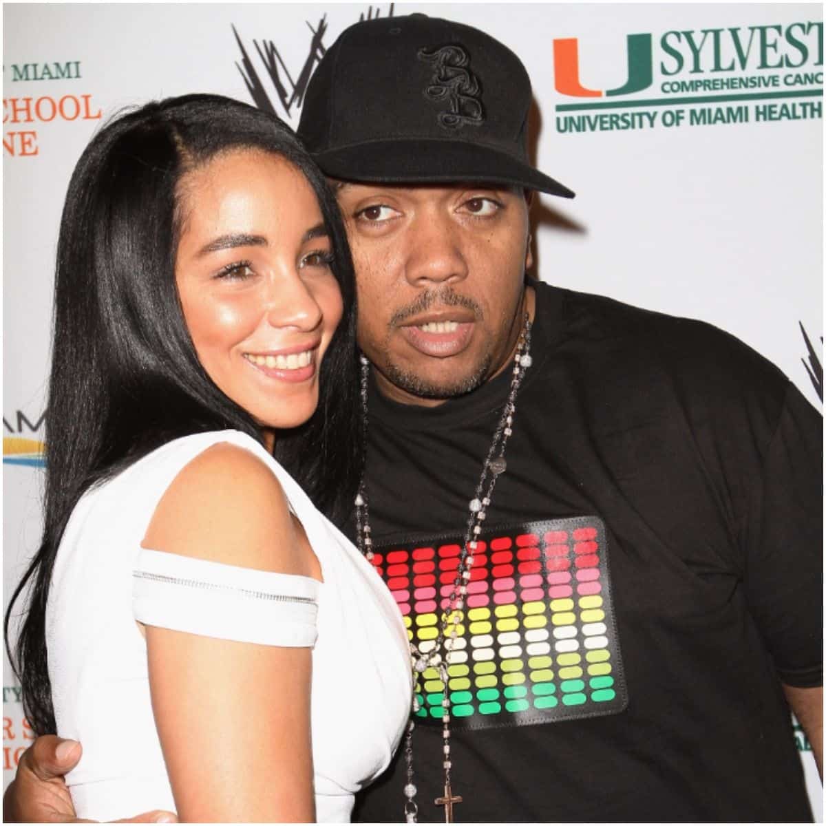 Timbaland and wife Monique Idlett