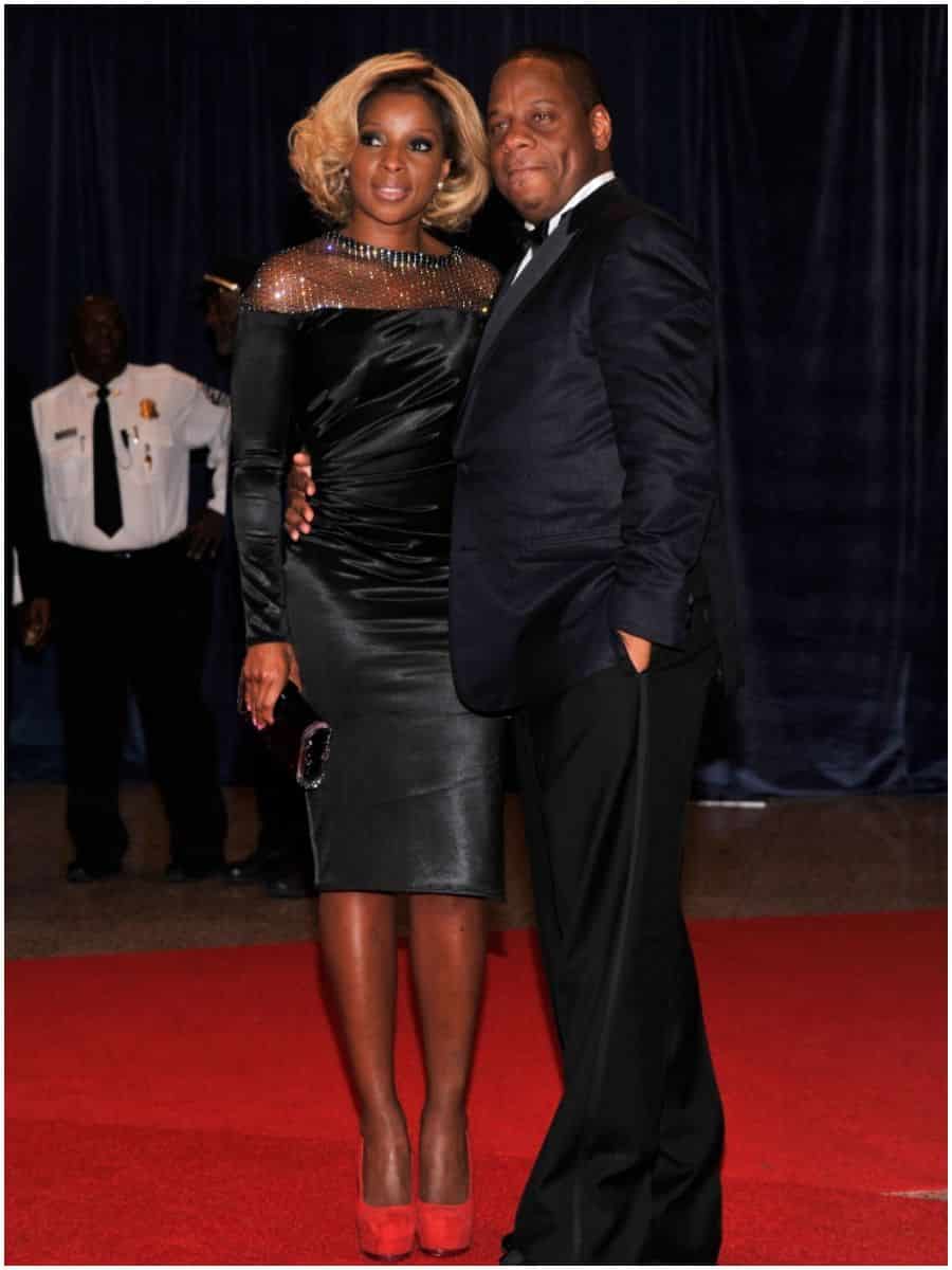 Kendu Isaacs with ex-wife Mary J Blige